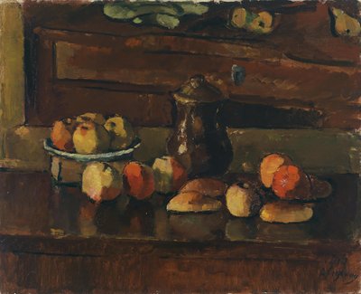 Natura morta con frutta e brocca 1915 da Anton Faistauer